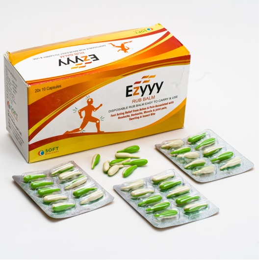 Ezyyy Rub Balm - Soft Mecaps